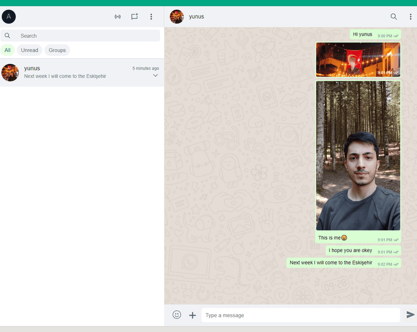 Whatsapp Web Clone